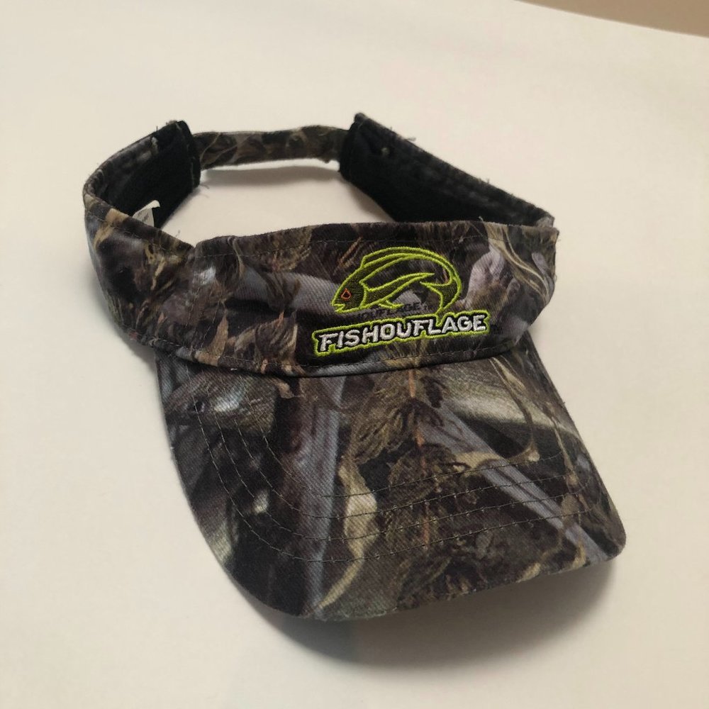 Fishing Visor Hat Fishouflage